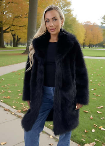AX-Paris-Black-Faux-Fur-Long-