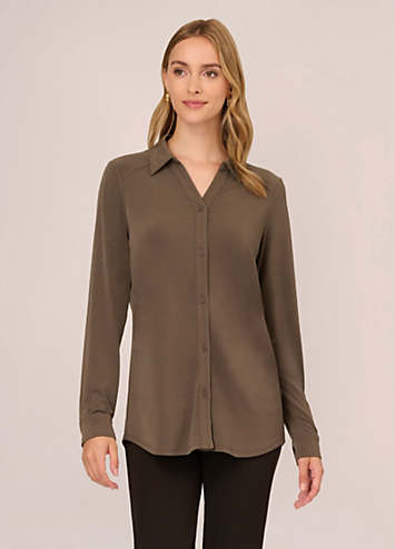 Adrianna papell cheap sweater shirt