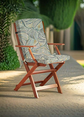 Alan Symonds Monstera Full Chair Seat Pad | Freemans