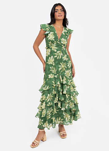 Anaya With Love Open Back Ruffle Skirt Dress | Freemans