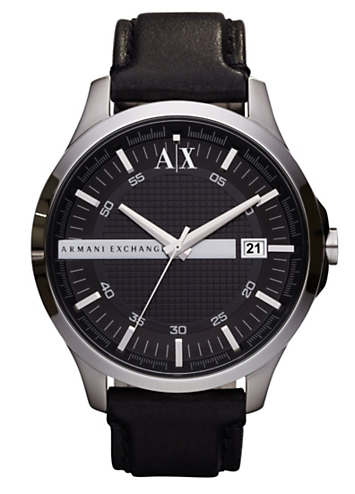 Armani Exchange Mens Stainless Steel Watch Freemans