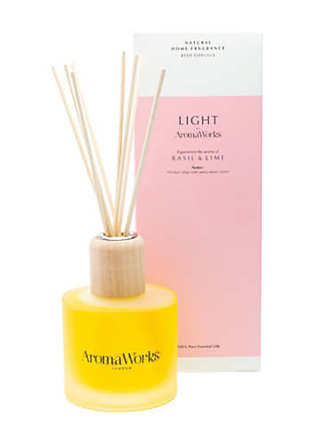 AromaWorks Basil & Lime Reed Diffuser 200ml AromaWorks Basil & Lime Reed Diffuser 200ml