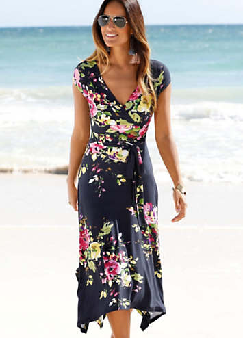 Beachtime Floral Print Dress | Freemans