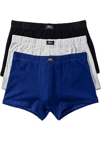 bonprix Pack of 3 Loose Jersey Boxers