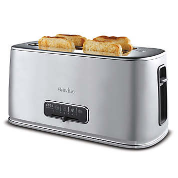 Breville Edge Silver 4-Slice Toaster