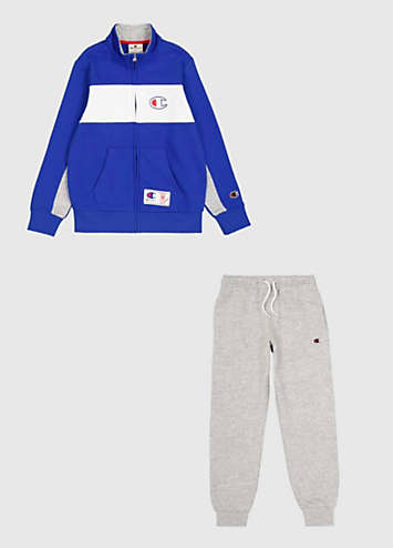 Champion junior tracksuit on sale