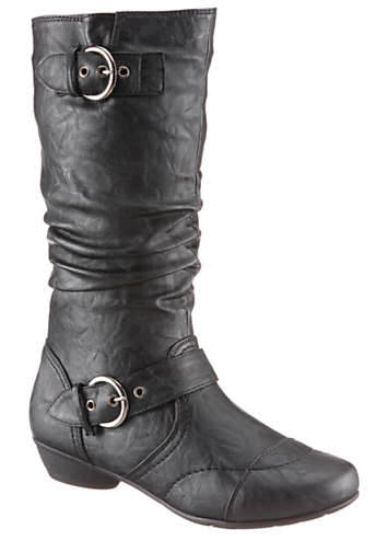 calf length walking boots