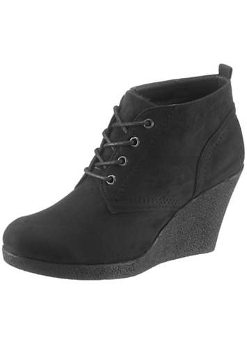 city walk wedge boots