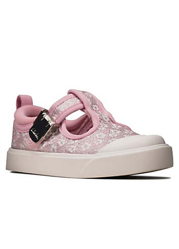 Clarks toddler store canvas shoes