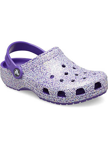 Glitter clogs shop