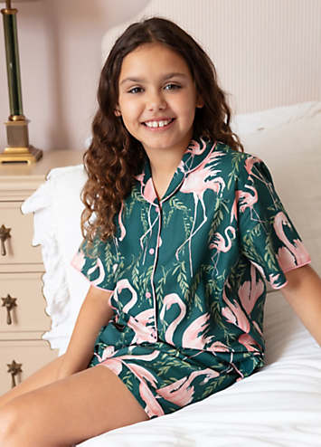 Pyjama Sets Flamingo Print Pajamas Pink Flamingo Pajamas Womens