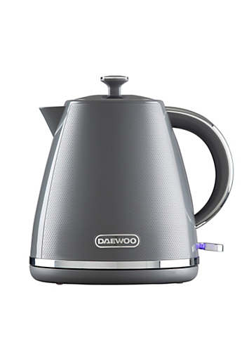 Daewoo Stirling 1.7L 3Kw Pyramid Kettle - Grey | Freemans