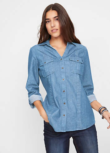 Denim Shirt by bonprix | Freemans