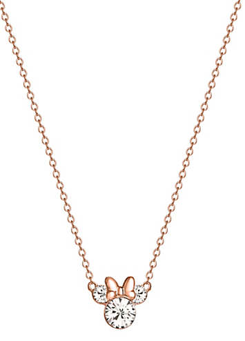 Disney Minnie Mouse Rose Gold Sterling 