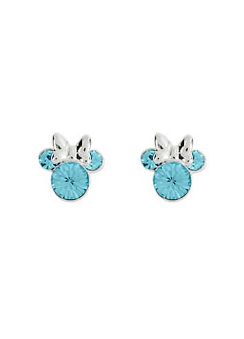 Sterling silver deals march birthstone earrings