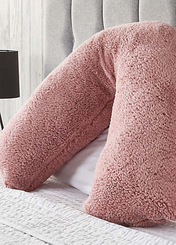 Teddy fleece v pillow online