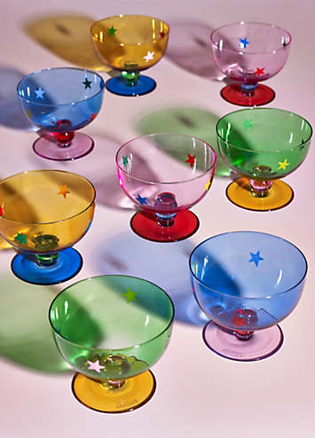 Eleanor Bowmer Set of 4 Footed Glass Dessert Bowls | Freemans