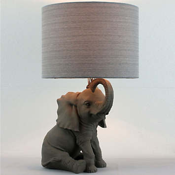 Small store elephant lamp