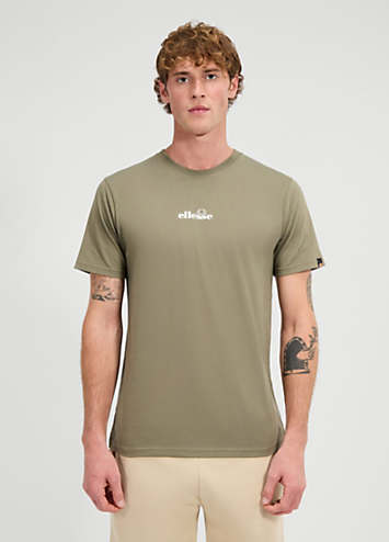 ellesse Entriamo short sleeve graphic t-shirt in black