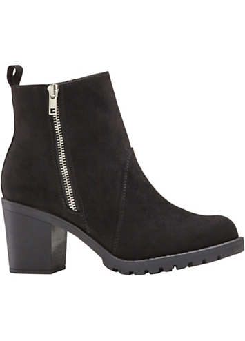 Faux Suede Ankle Boots by bonprix | Freemans