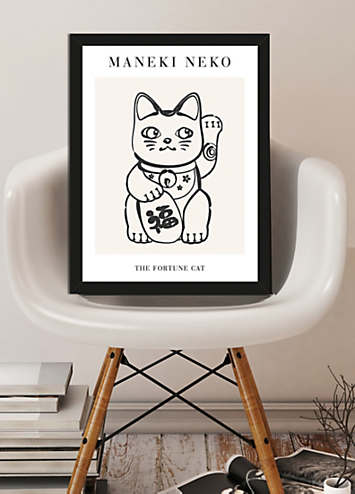 Fortune-Cat-Framed-Art~