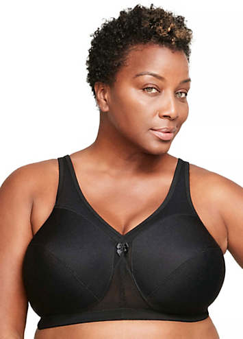 Glamorise Full Figure Plus Size MagicLift Active Wirefree Support Bra |  Freemans