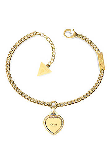 Guess heart necklace and cheap bracelet