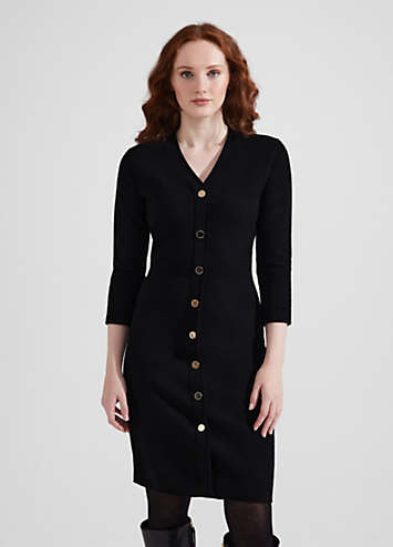 Hobbs top black cardigan