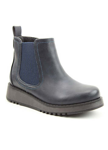 New navy boots best sale