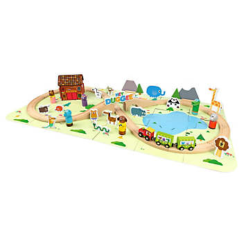 hey duggee light and sound train playset