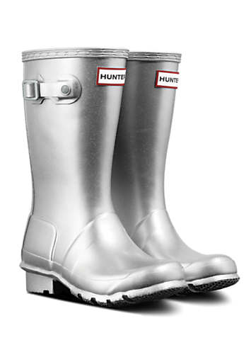 silver wellies