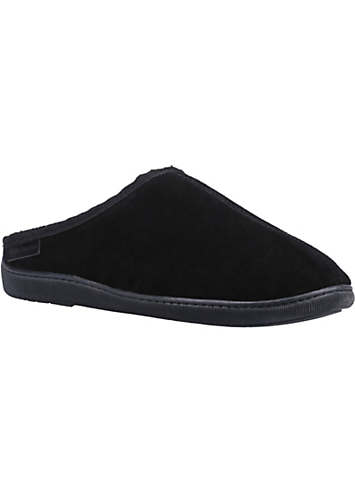 Hush Puppies Herren Hausschuhe Ashton – Aus Echtem Wildleder, Mit Memory Foam Einlegesohle, Für Innen & Außen