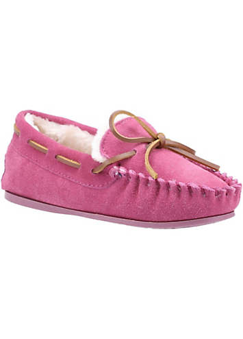 Hush Puppies Kids Pink Addison Slippers | Freemans