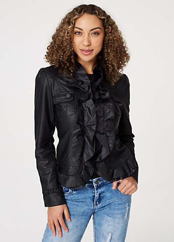 Isabelle Faux Leather Jacket main image 1