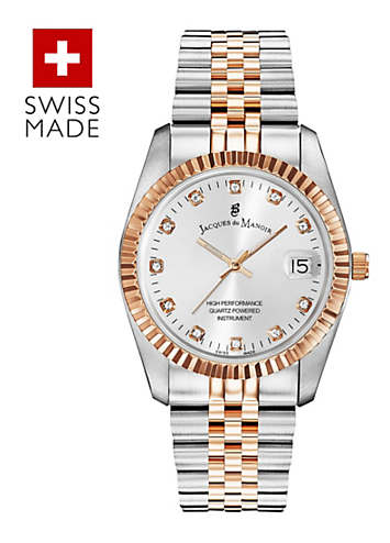 Jacques Du Manoir Swiss Made Unisex Watch-RC.27 | eBay