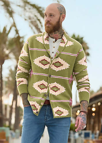 Joe Browns Aztec Shawl Cardigan | Freemans