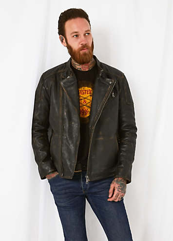 Joe browns shop leather jacket