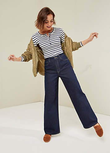 Joules 'Nadia' Ribbed Sweatshirt | Freemans
