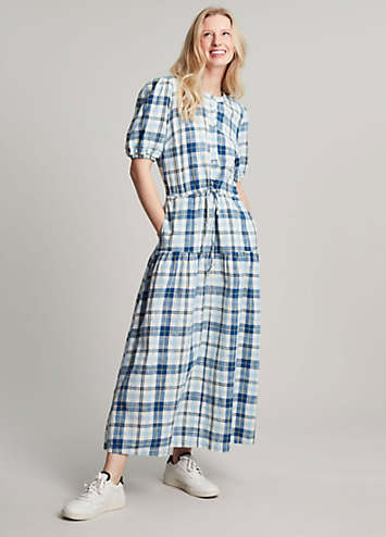 Joules-Amalie-Check-Dress~
