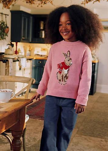 Joules unicorn outlet jumper