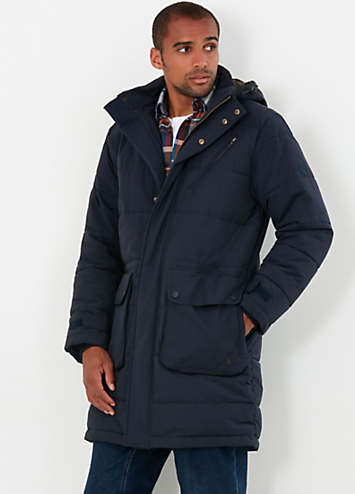 joules hooded padded jacket