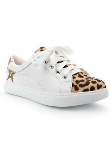 Next animal hot sale print trainers