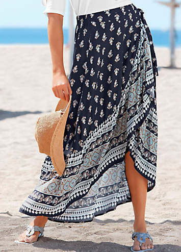 MAXI WRAP SKIRT PRIMA DONNA