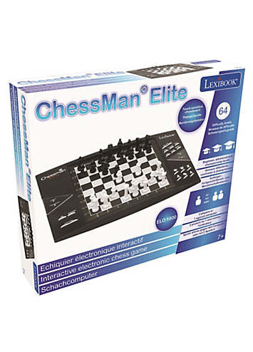 Jeu D'échecs électronique Lexibook Chessman FX - 64 Niveaux - Plateau Lumineux - Pièces Translucides