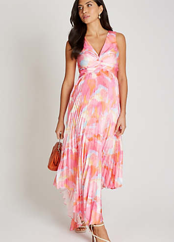 Pleated Midi Dress Little Mistress Pleated Dress Pleated Dress