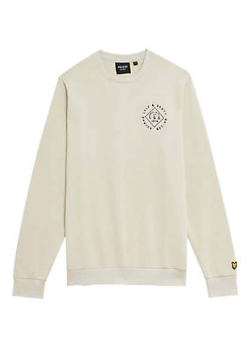 Lyle & Scott Men's Logo Pullover Hoodie - 100% Cotton, Green, Regular Fit - View #11