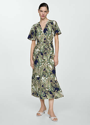 Mango Dress Paisley | Freemans
