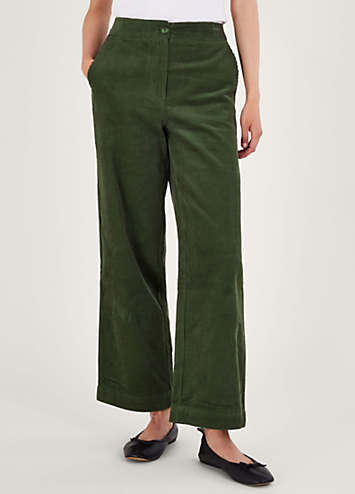 Monsoon Cord Wide Leg Suit Trousers | Freemans