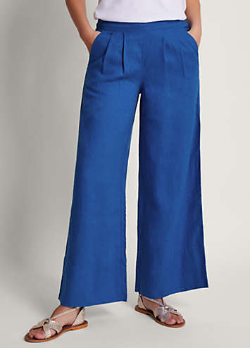 Monsoon Solene Wide Leg Trousers Freemans