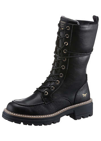 mustang biker boots